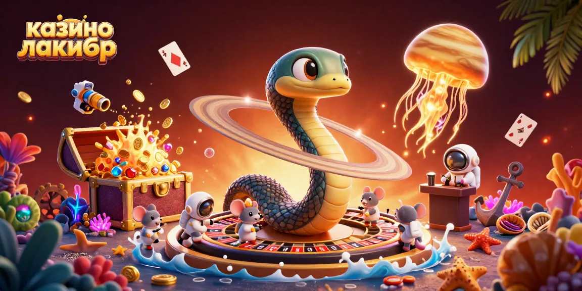 Experience excitement at казино лакибир as astronaut mice engage in interstellar roulette.