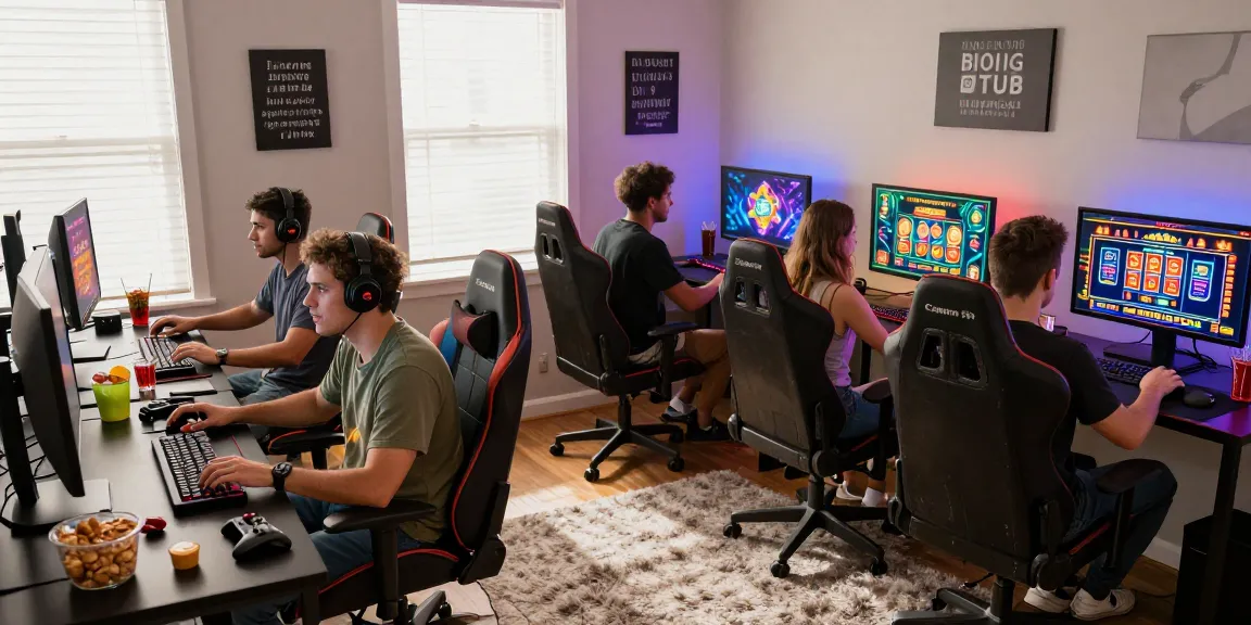 Engaging gaming environment at https://ukspace2017.co.uk/ showcasing diverse players enjoying online casino experiences in a cozy setting.