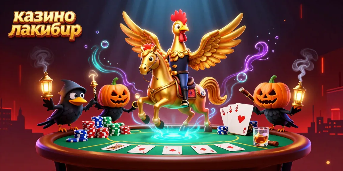 Experience excitement at казино лакибир with a vibrant 3D illustration of gaming adventures
