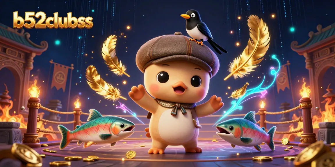 Bet and win at b52clubss in a dynamic 3D illustration featuring striking casino-themed elements.