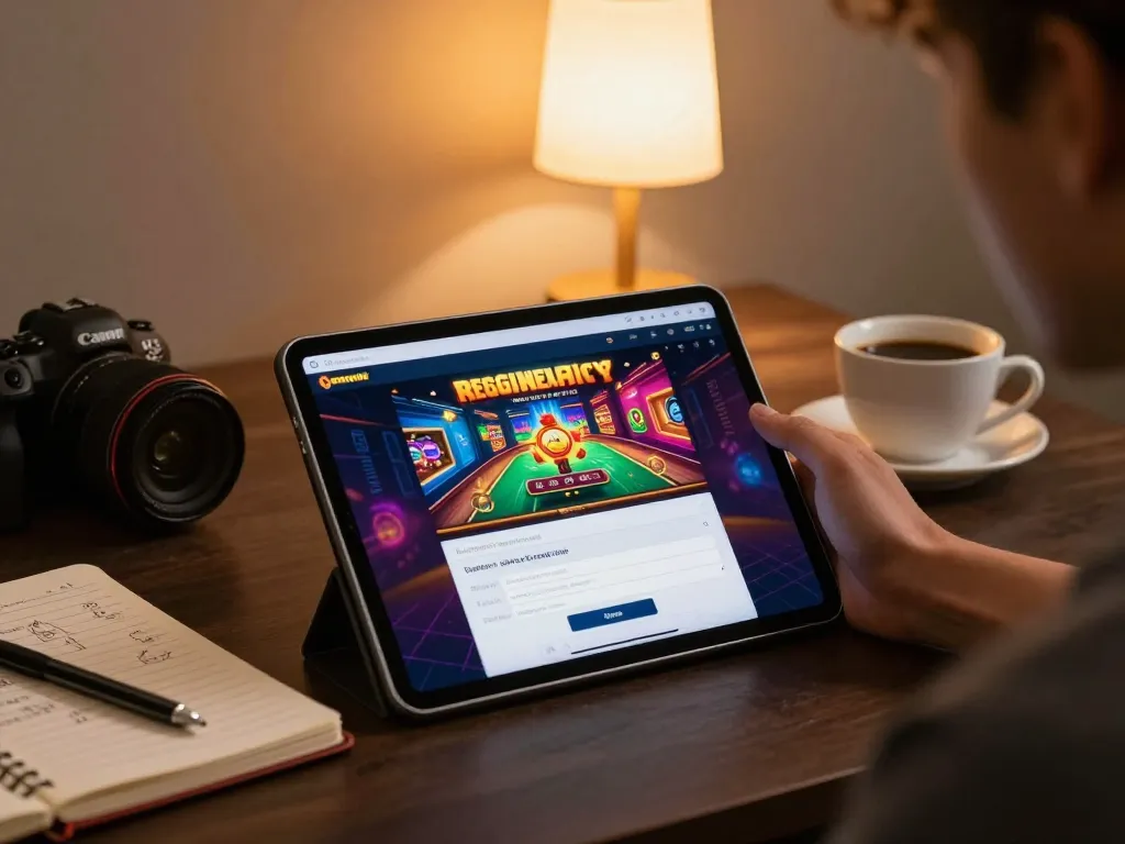 Engage in đăng ký VIN88 for an exciting online gambling experience with a cozy gaming setup