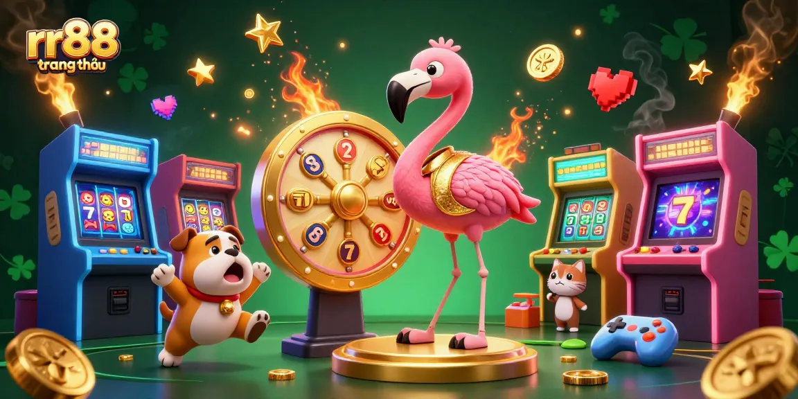 Spin to win at rr88 trang chủ with exciting prizes revealed in a vibrant casino scene.