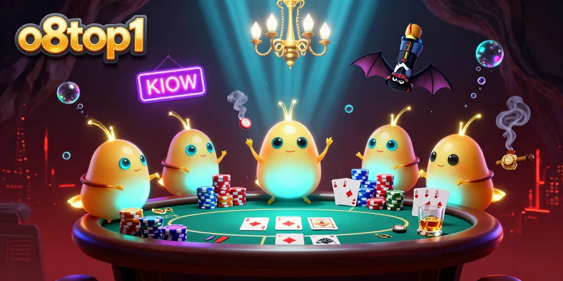 Experience thrilling gameplay at o8top1 with glowworms lighting up an exciting cave casino