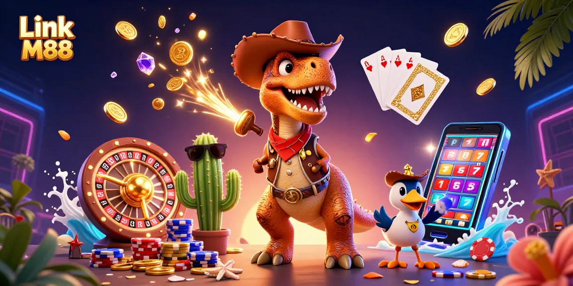 Experience thrilling gaming adventures at Link M88 with casino action, exciting wins, and dynamic visuals.