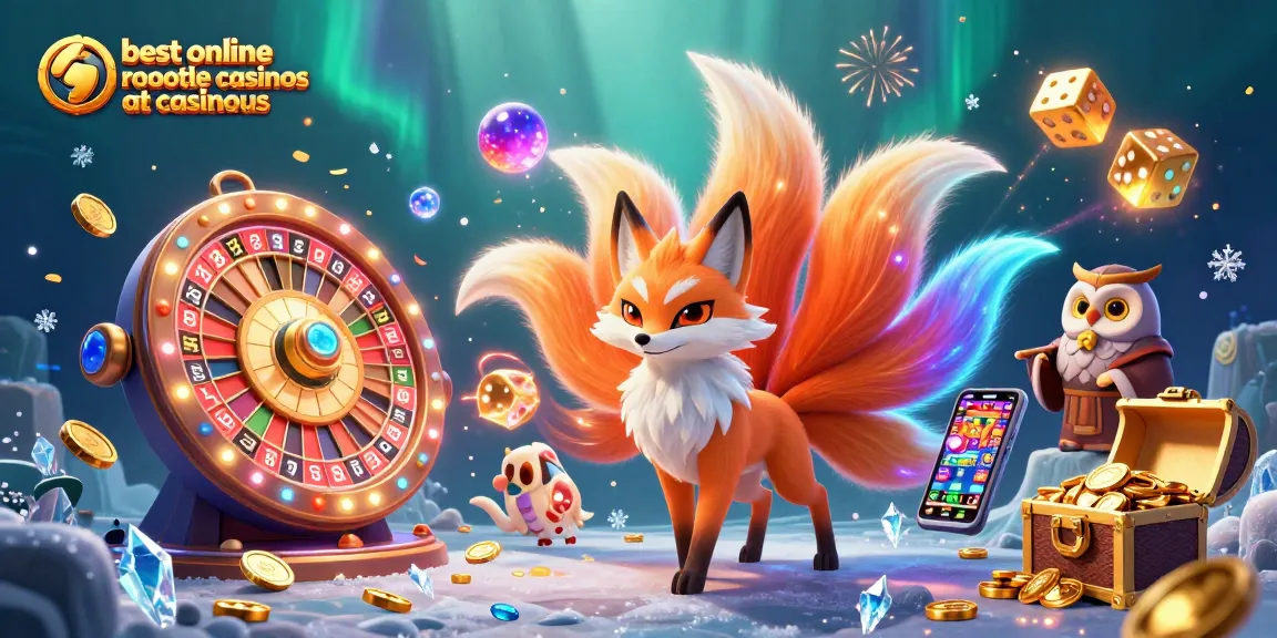 Play exciting games at the best online roulette casinos at casinous with vibrant 3D visuals.