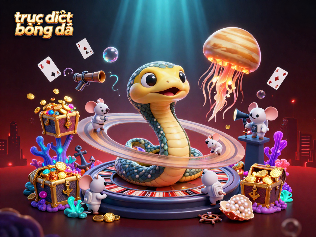 Experience live football action with trực tiếp bóng đá featuring dynamic characters in an exciting gambling scene.