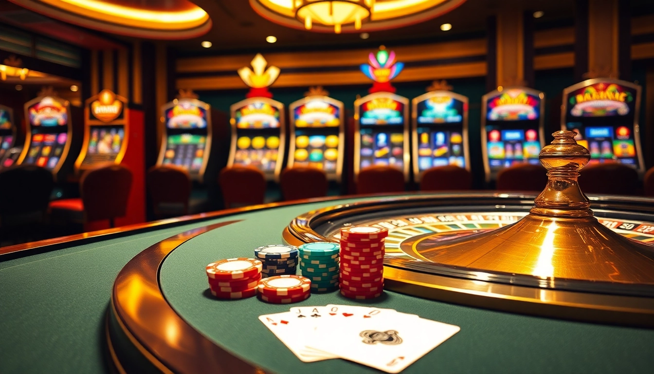 Experience the excitement of 33win33 with vibrant casino games and professional gambling atmosphere.