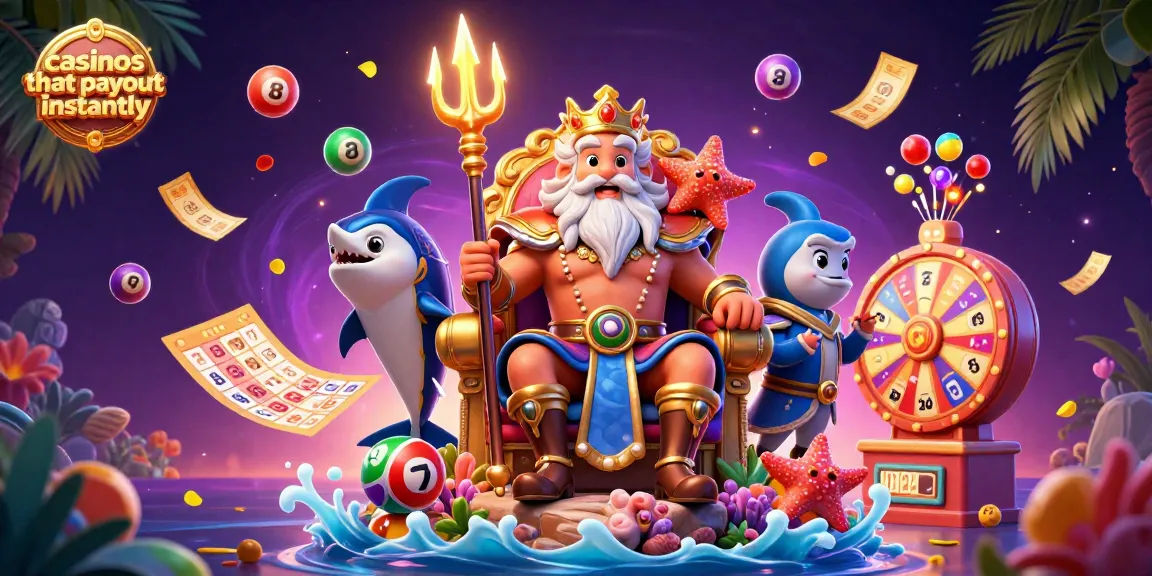 Spin and win at casinos that payout instantly with exciting games and vibrant scenes.